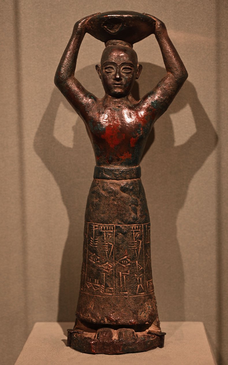 Sculpture du roi Ur-Nammu Dynastie, 2112-2004 av. J.-C. - Sumerian Mesopotamian School