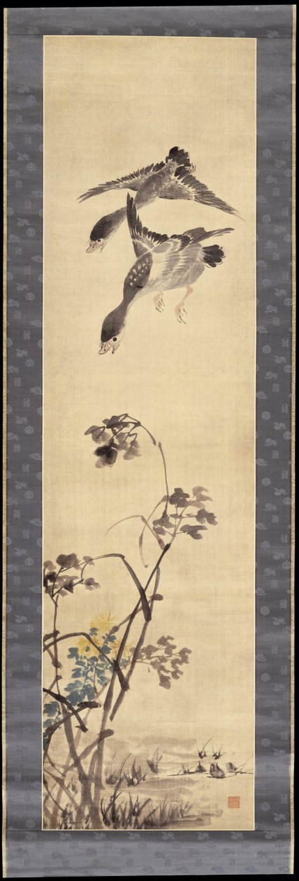 Oies et roseaux - Sung-op 1843-97 Chang