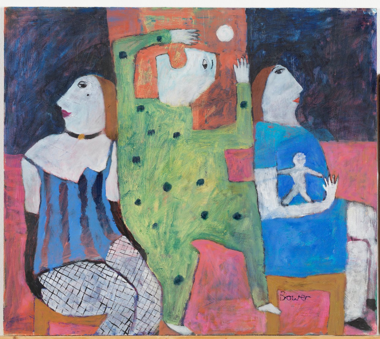 Homme au Milieu, 2002 - Susan Bower
