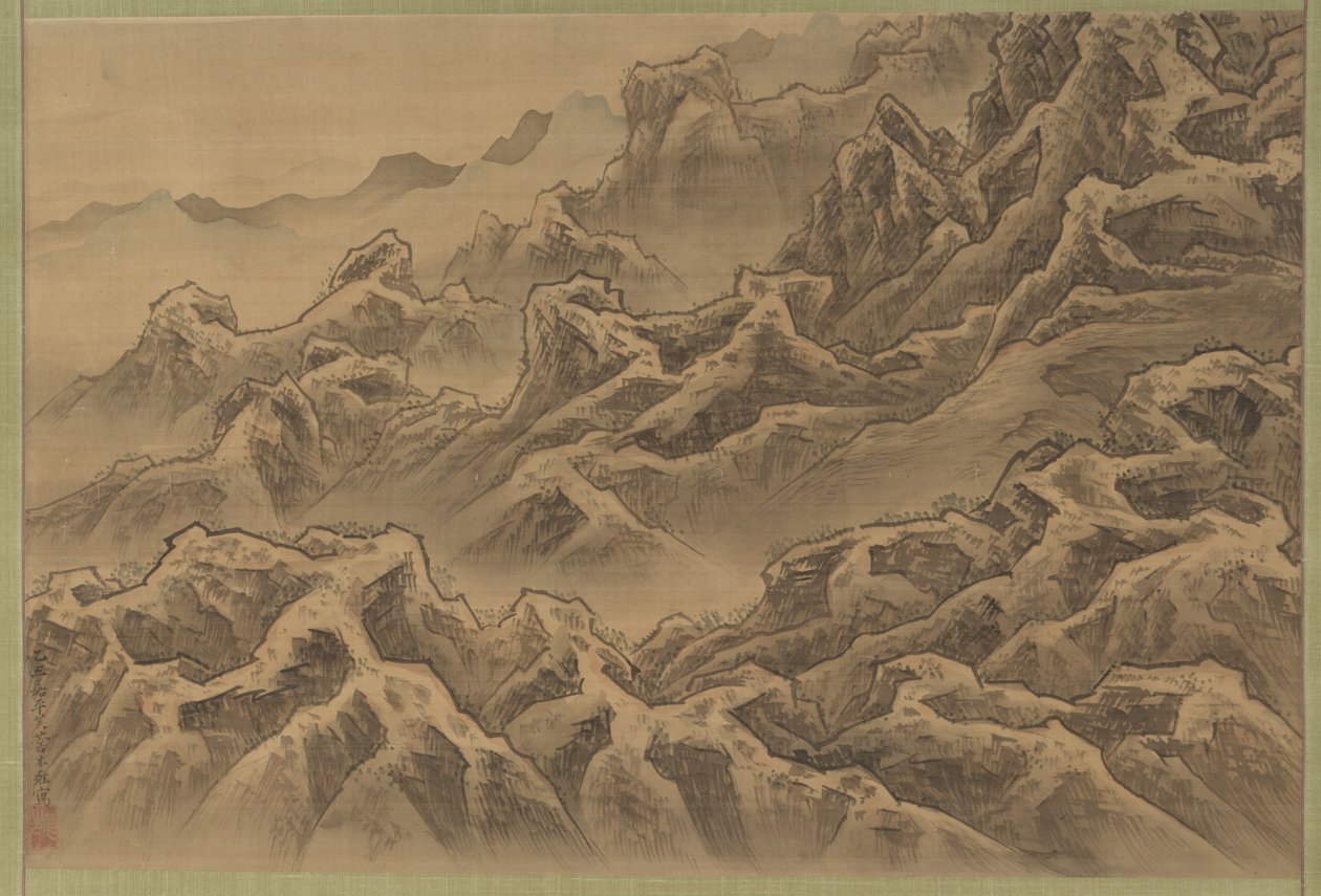 Montagnes et ravin - Suzuki Fuyō