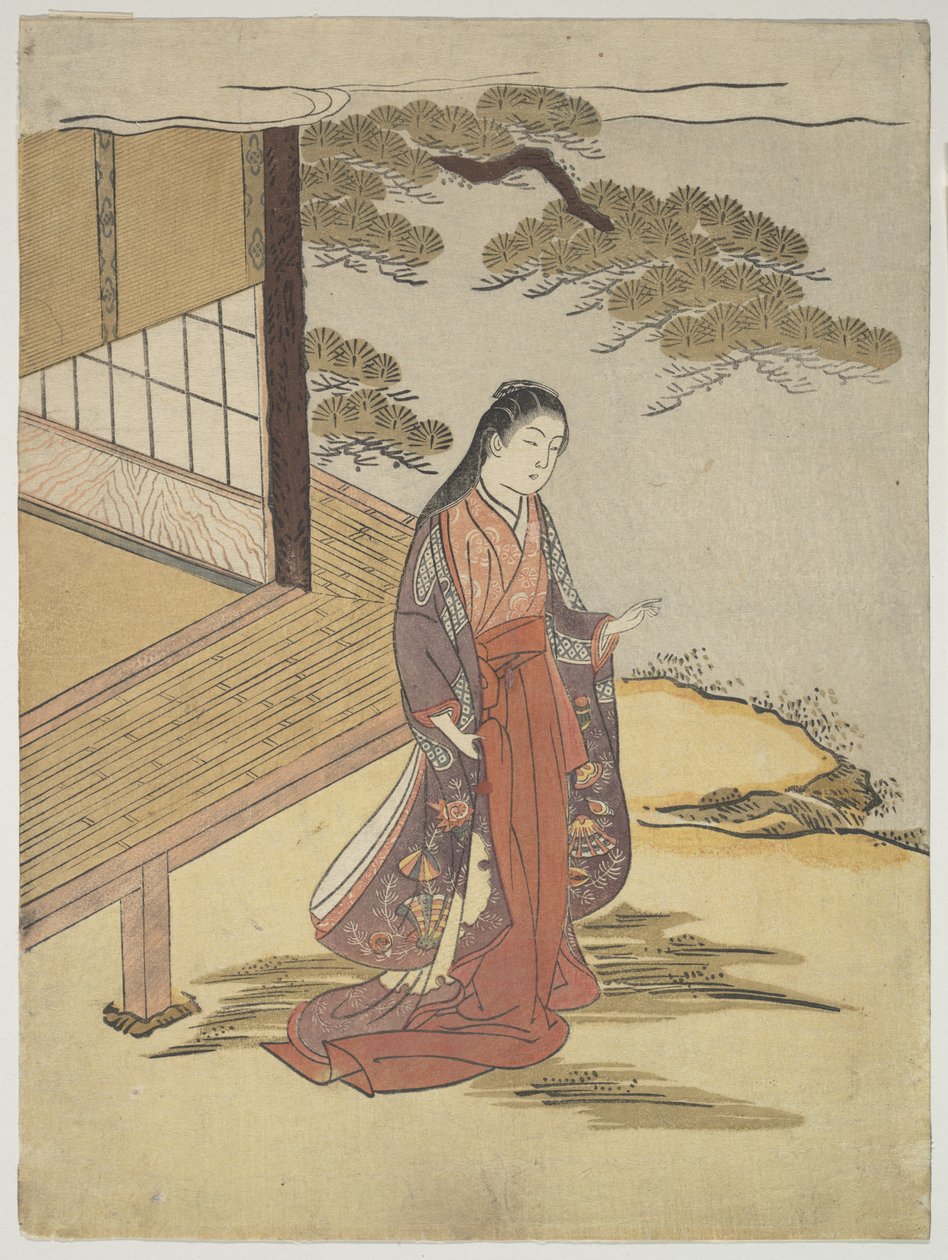 Dame Komachi - Suzuki Harunobu