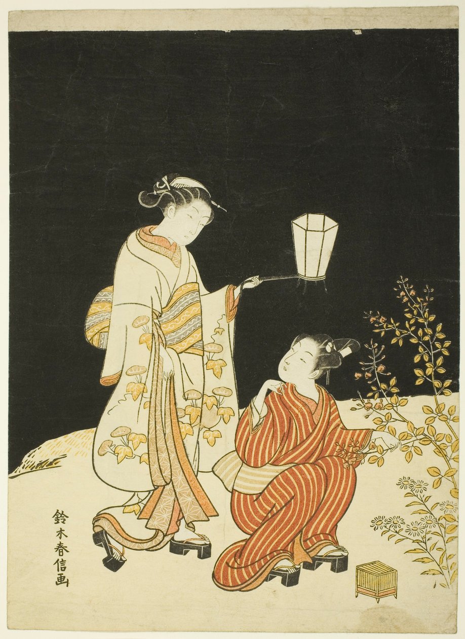 À la recherche des lucioles - Suzuki Harunobu