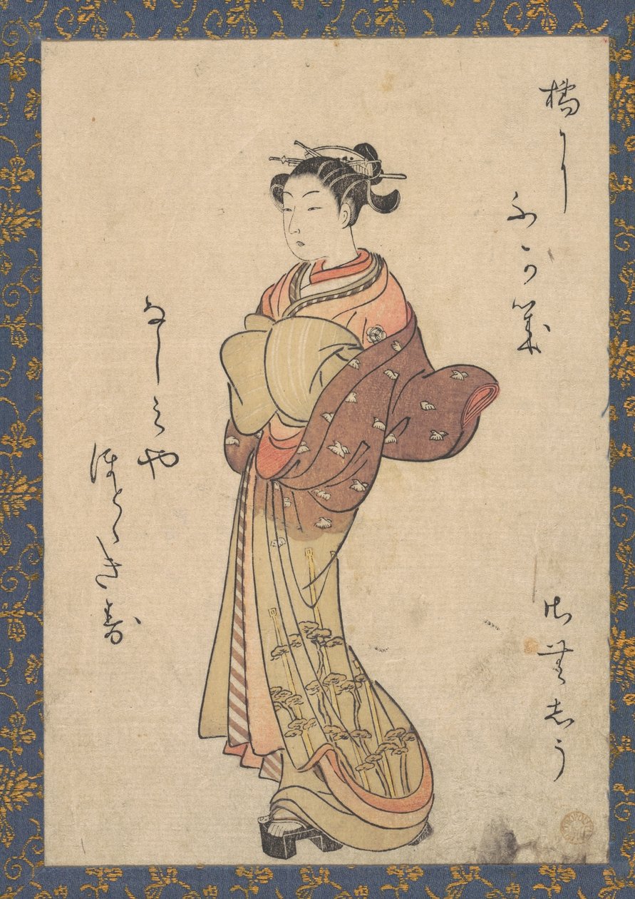 Les courtisanes, de la série « Seiro Bijin Awase Carver End Shigoro » (sic) - Suzuki Harunobu