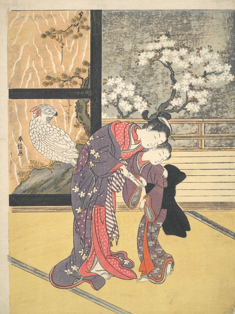Instruction chuchotée - Suzuki Harunobu