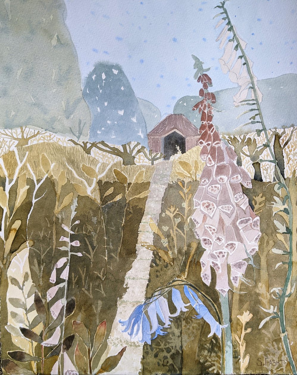 Hideaway, 2022 (aquarelle sur papier) - Suzy Fasht