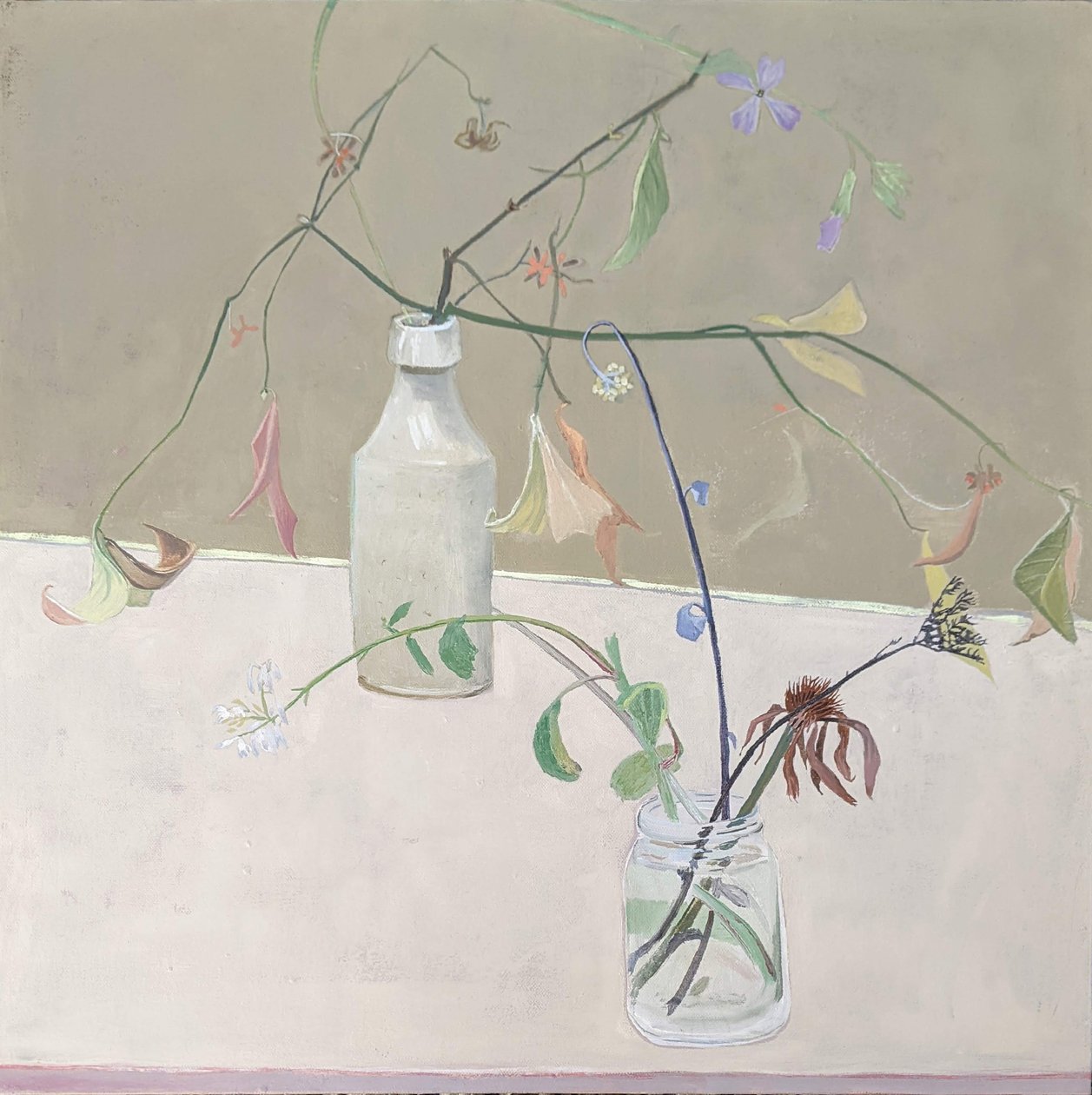 Vestiges, 2022 (huile sur lin) - Suzy Fasht