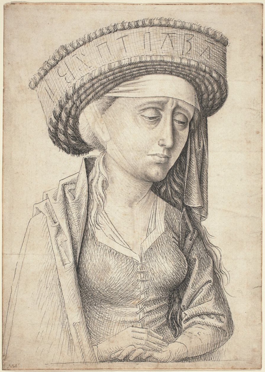 Une Sibylle - Swabian 15th Century