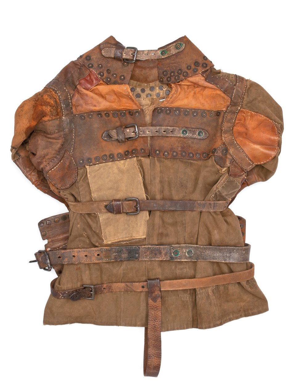 Camisa de force appartenant à Harry Houdini, vers 1915 - Swanfeldt Tent and Awning Co.