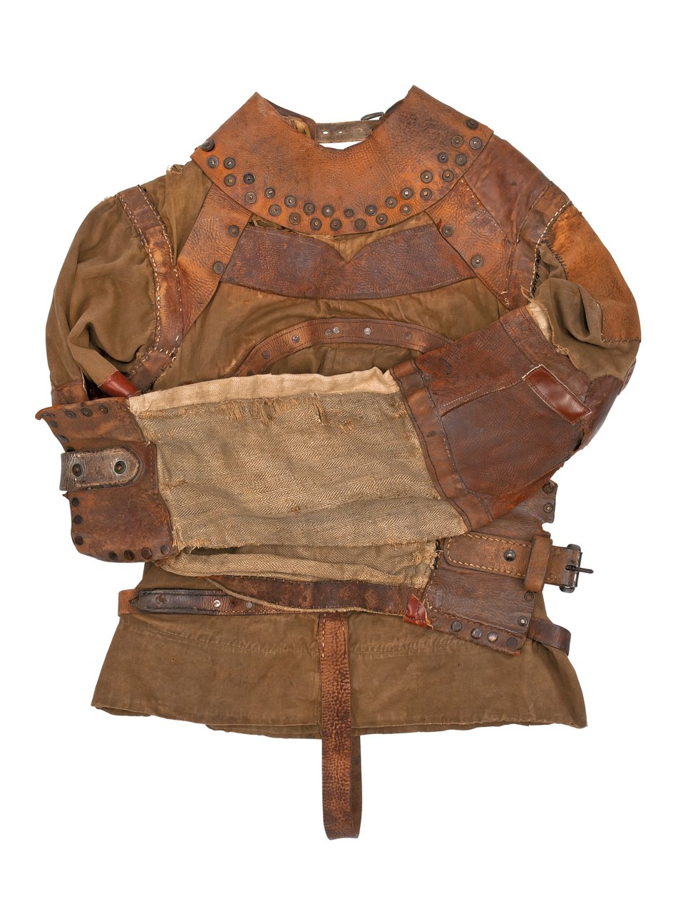 Camisa de force appartenant à Harry Houdini, vers 1915 - Swanfeldt Tent and Awning Co.