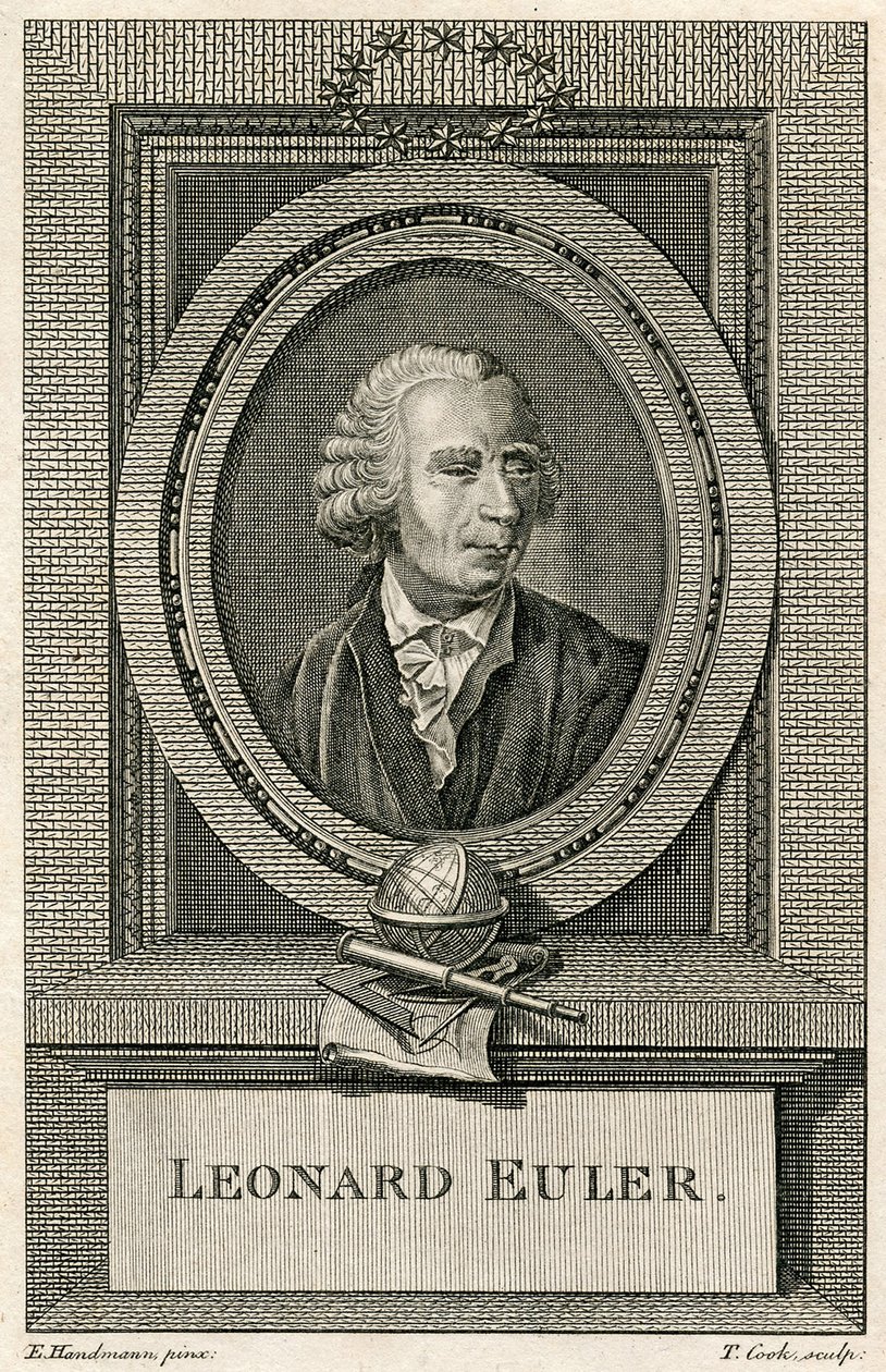 Portrait de Leonard Euler - Swiss School