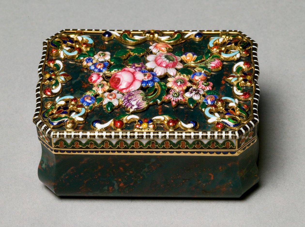 Boîte à tabac, attribuée à une miniature peinte par Jean-Louis Richter - Swiss School