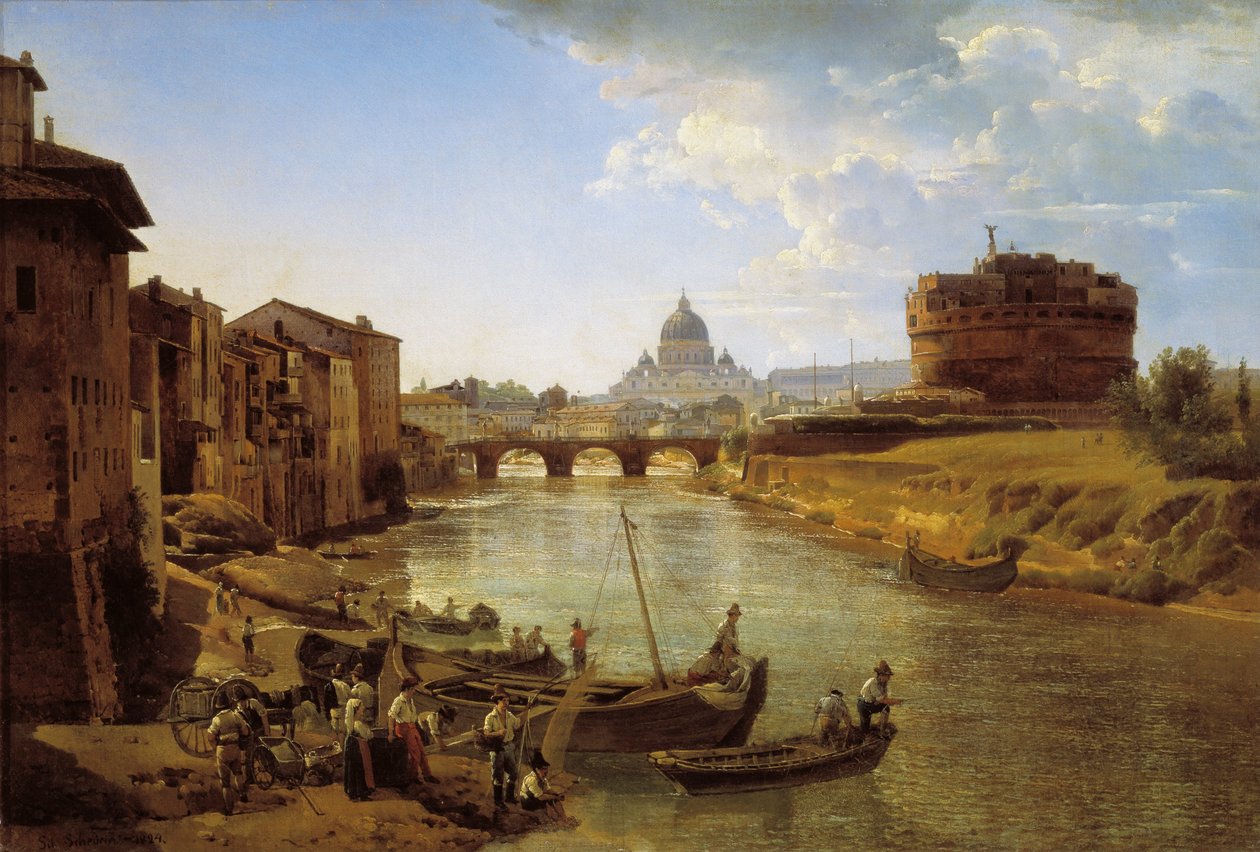 Nouveau Rome. Château Saint-Ange - Sylvester Shchedrin