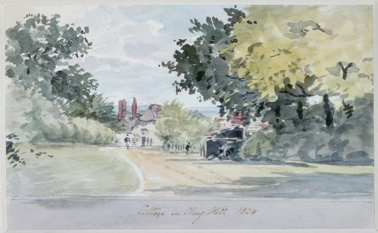 Cottage sur Clay Hill, Enfield - T. Clark
