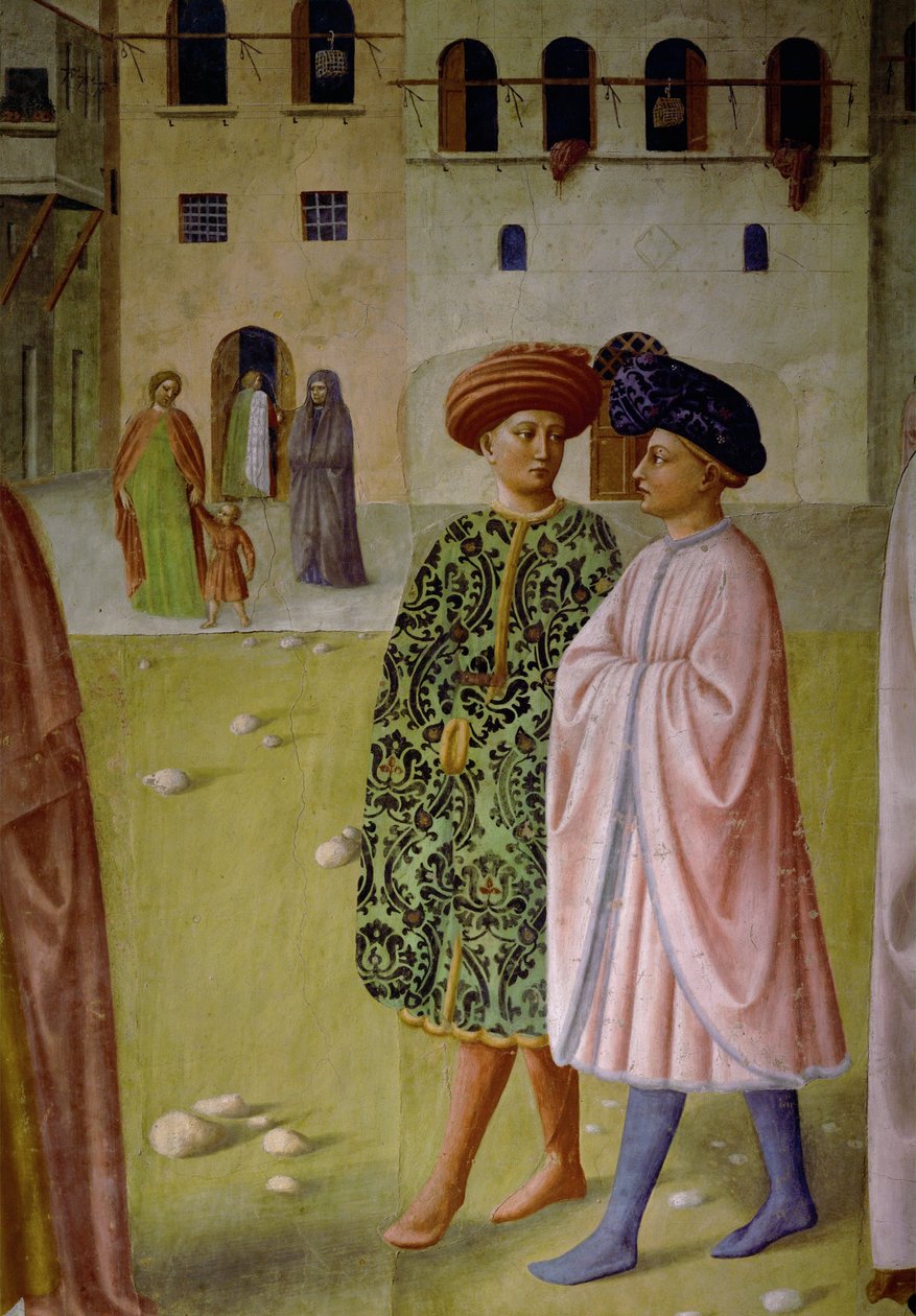 Deux gentlemen florentins - T. & Masolino T. (1383-1447) Masaccio