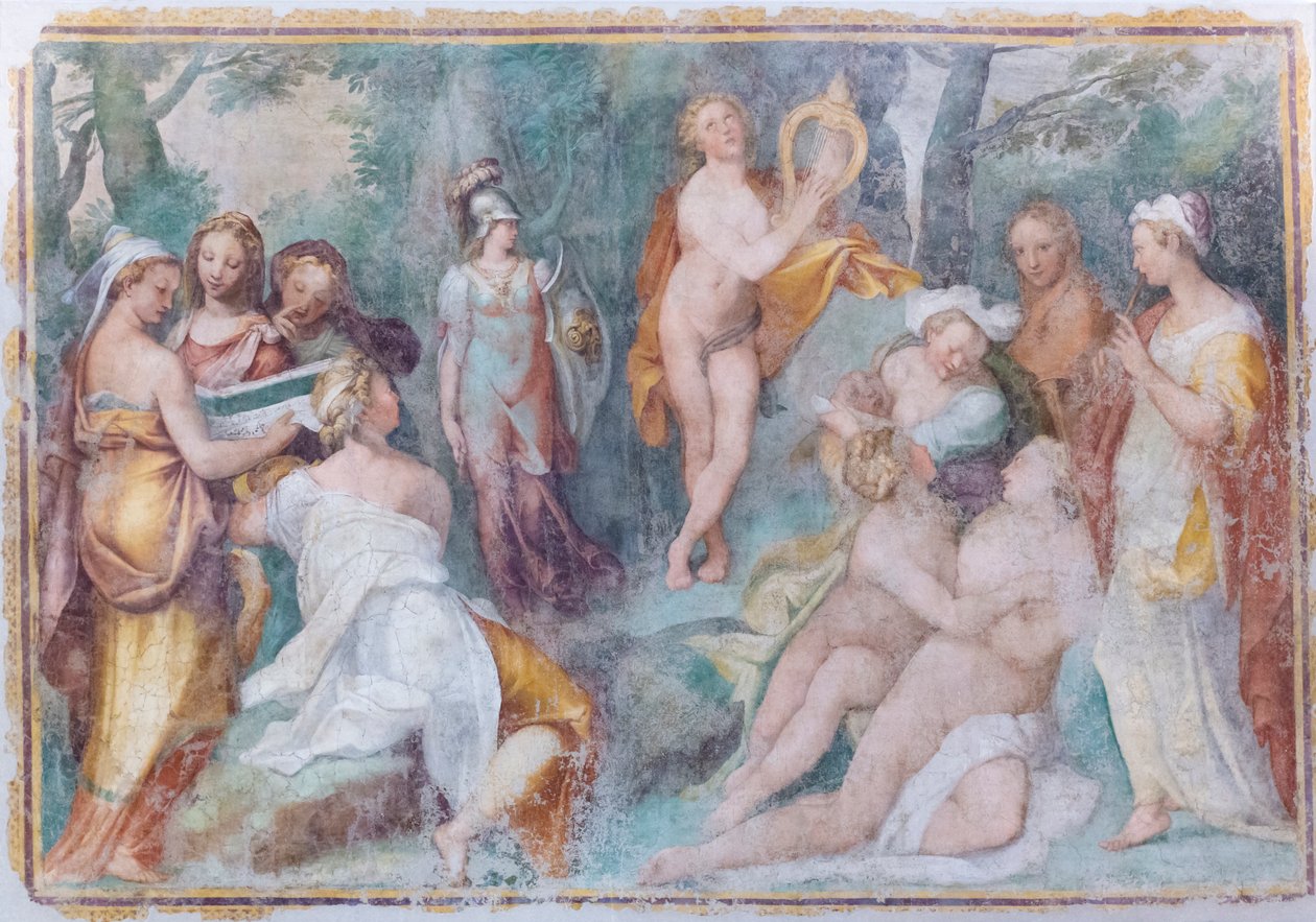 Parnasse - Taddeo Zuccari