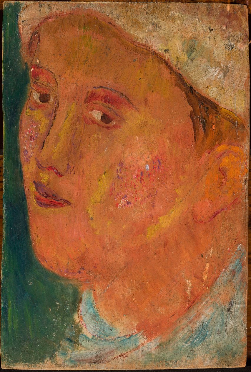 Tête de jeune fille au chapeau - Tadeusz Makowski