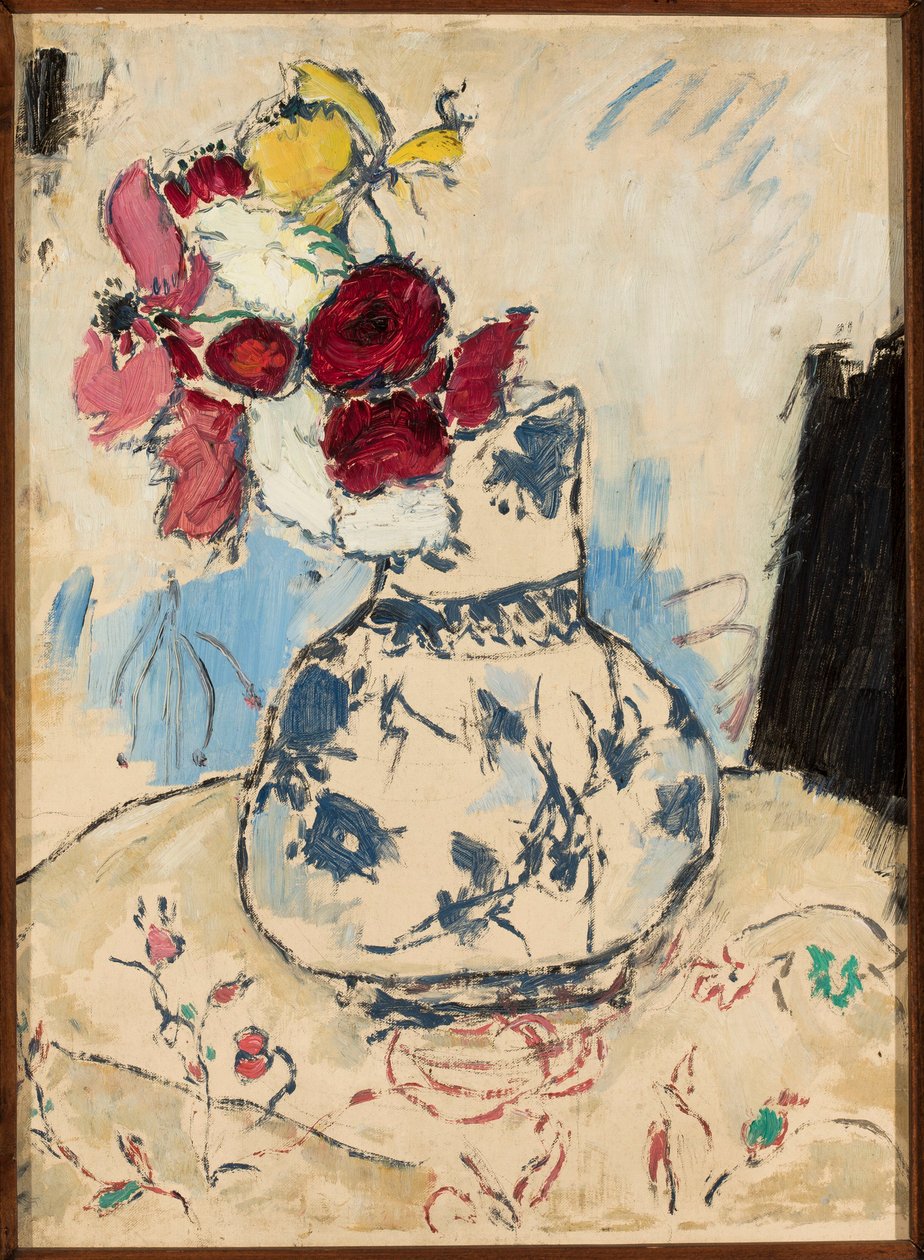 Fleurs dans un vase - Tadeusz Makowski