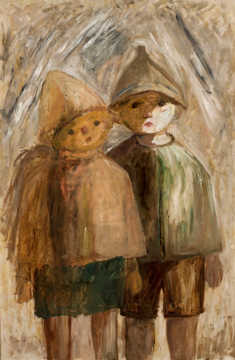 Petits élèves - Tadeusz Makowski