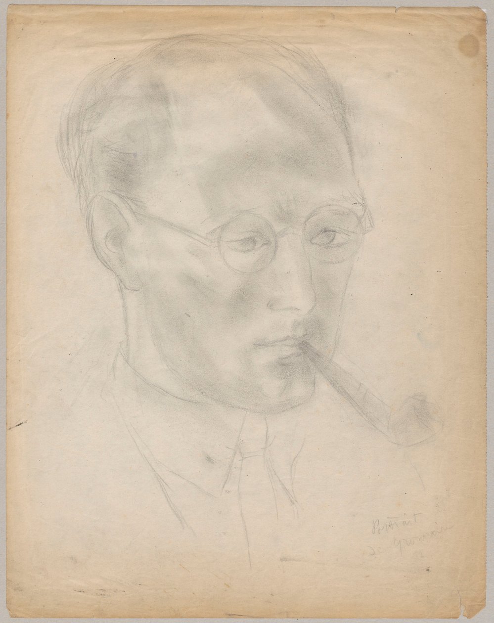 Portrait de Marcel Gromeire - Tadeusz Makowski