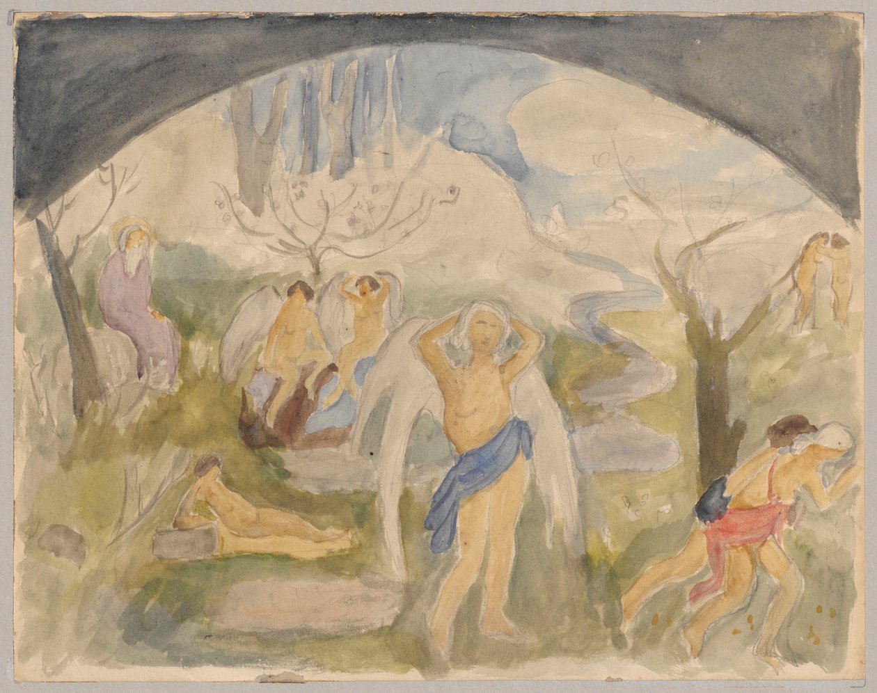 Le paradis - Tadeusz Makowski