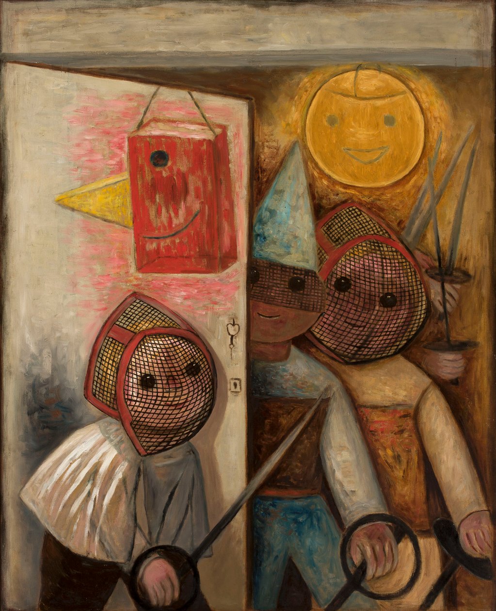 Les escrimeurs - Tadeusz Makowski