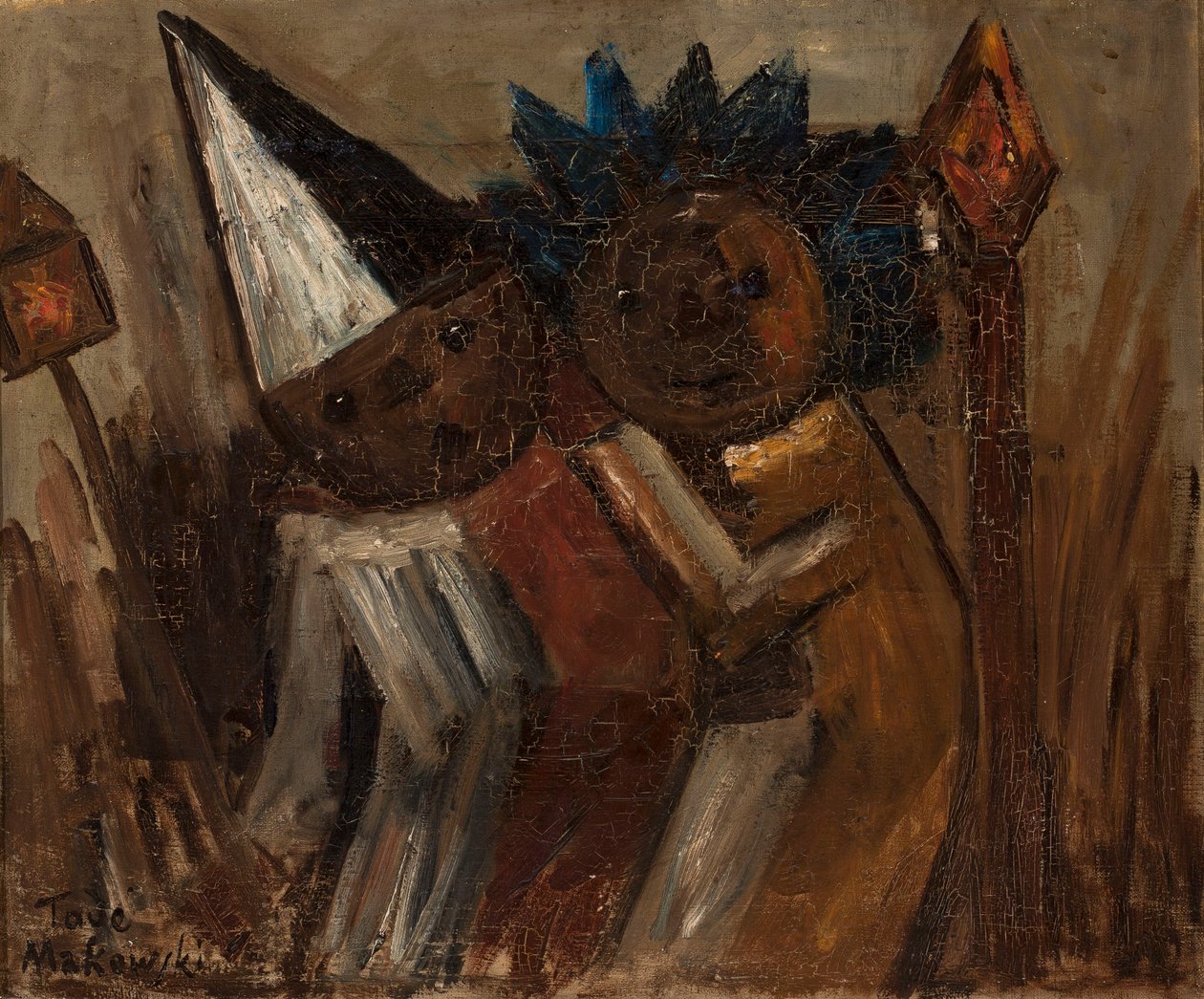 Le Jeudi Gras (Mardi Gras) - Tadeusz Makowski