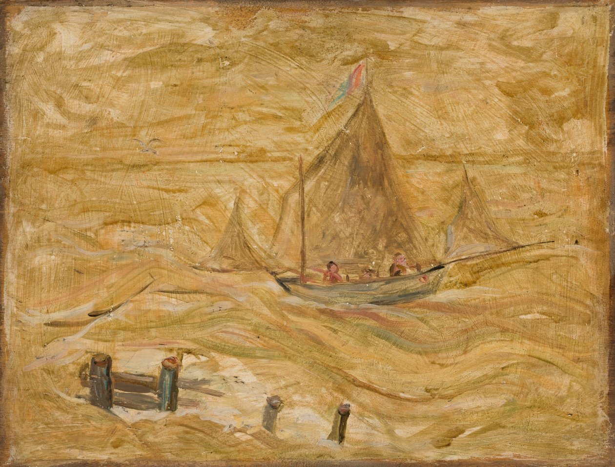 Voilier en mer - Tadeusz Makowski