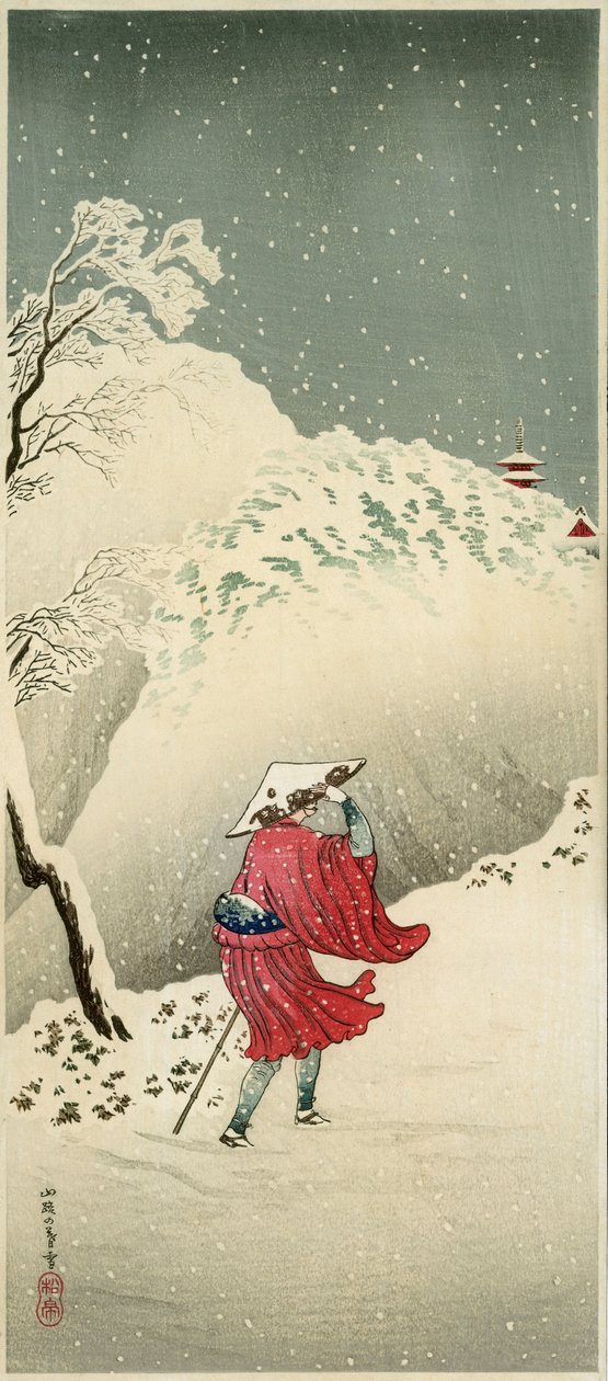 Voyageur dans la neige - Takahashi  Hiroaki