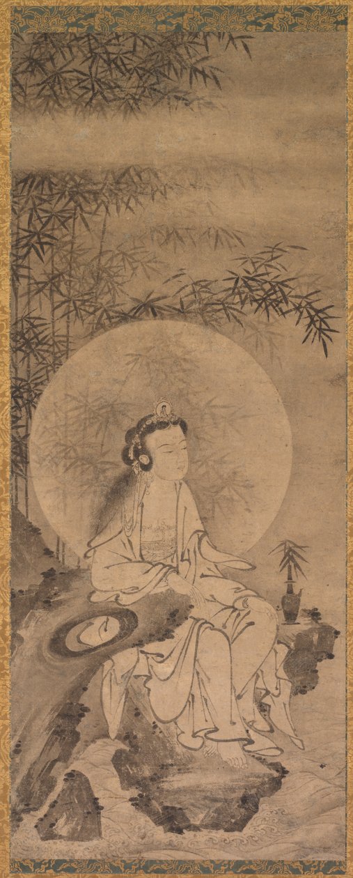 Guanyin en robe blanche - Tani Buncho