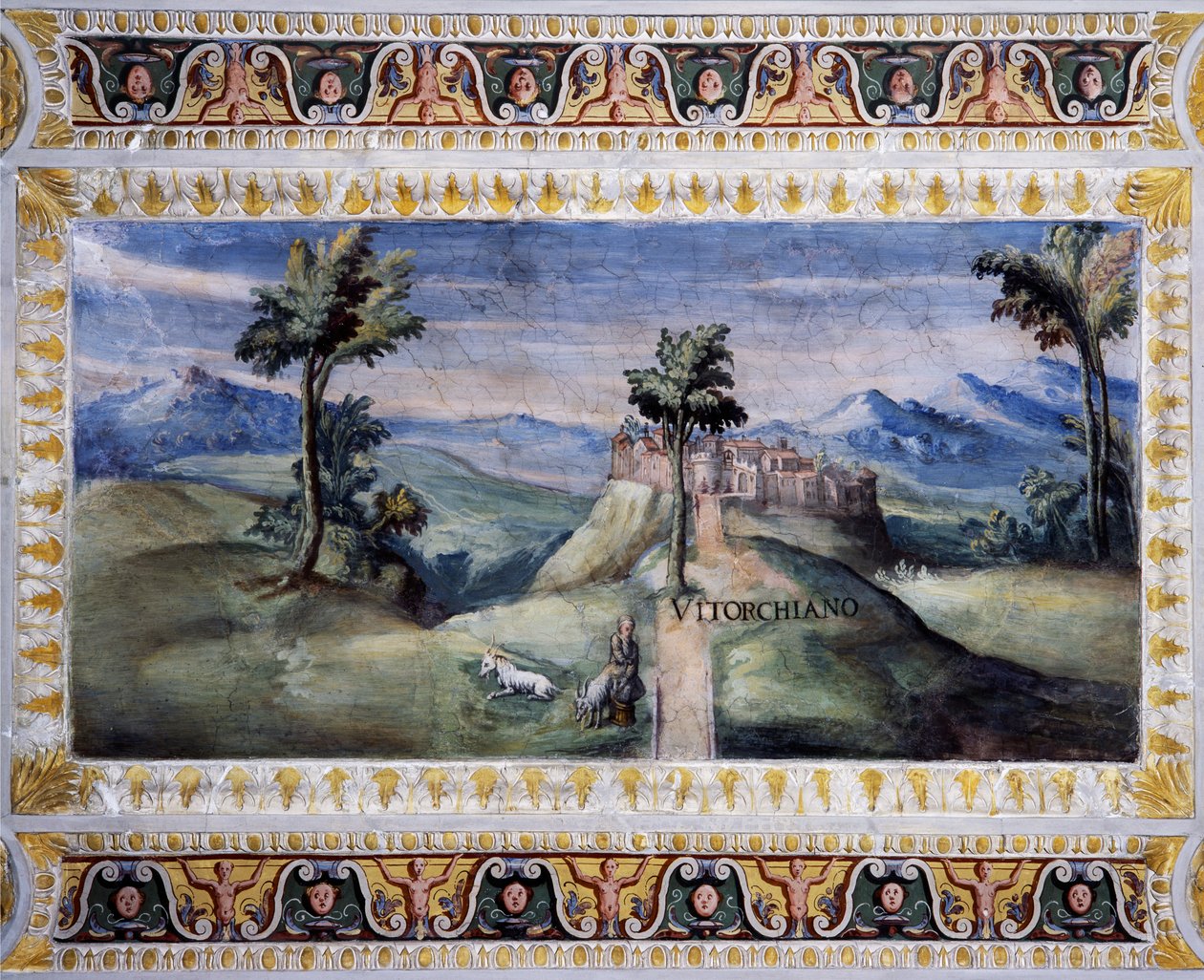 Vue de Vitorchiano - Tarquinio Ligustri