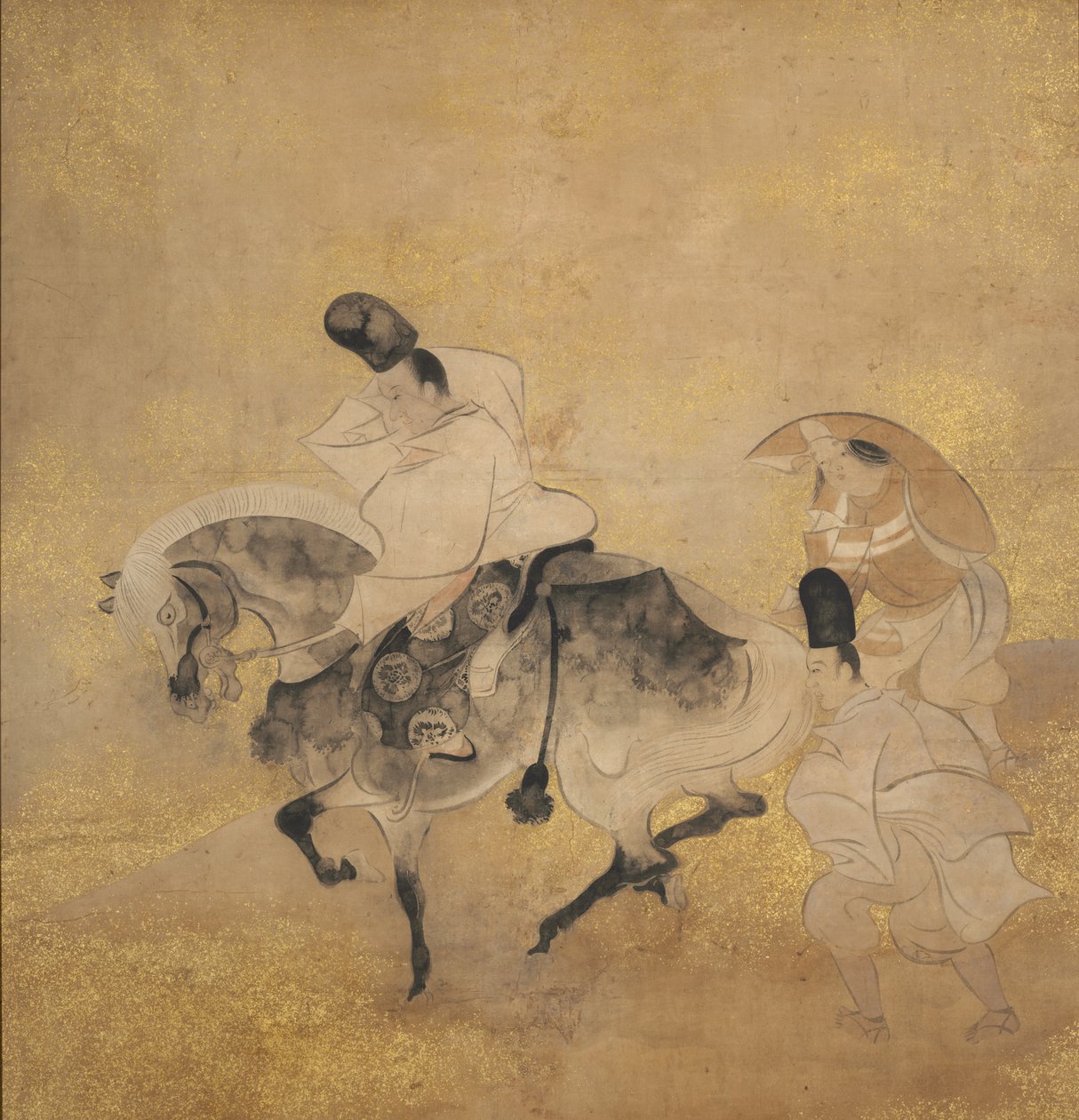 Traversée à Sano Sano no watari, c. 1600-1640 - Tawaraya Sotatsu