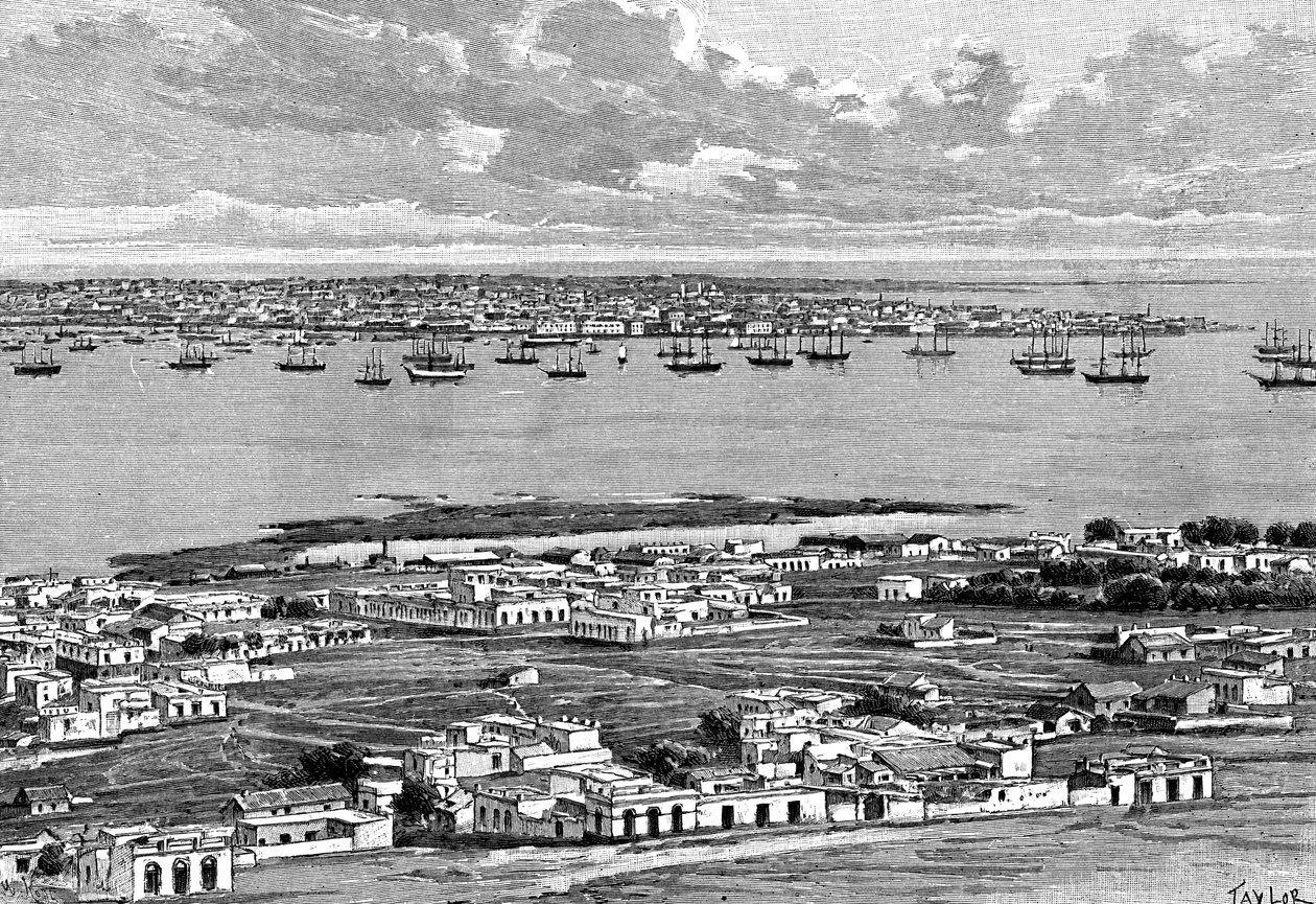 Montevideo, Uruguay, 1895 - Taylor
