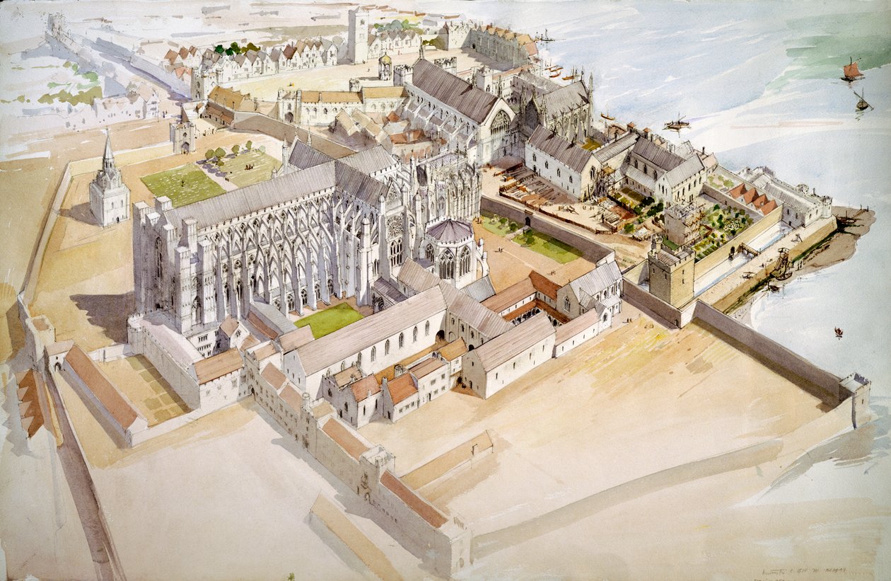 Tour des Joyaux, Westminster, vers 1510, vers 1990-2010 - Terry Ball