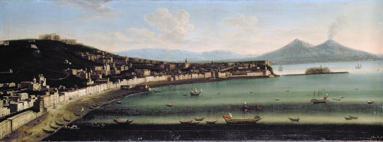 La baie de Naples depuis l