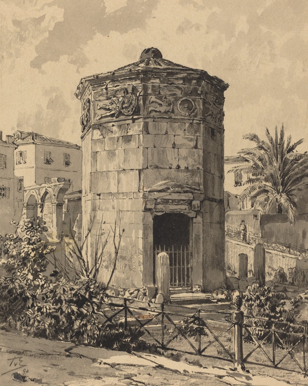 Tour des Vents, 1890 - Themistocles von Eckenbrecher