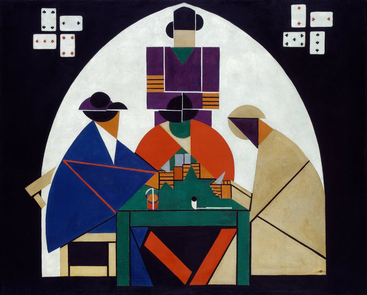 Joueurs de cartes - Theo van Doesburg