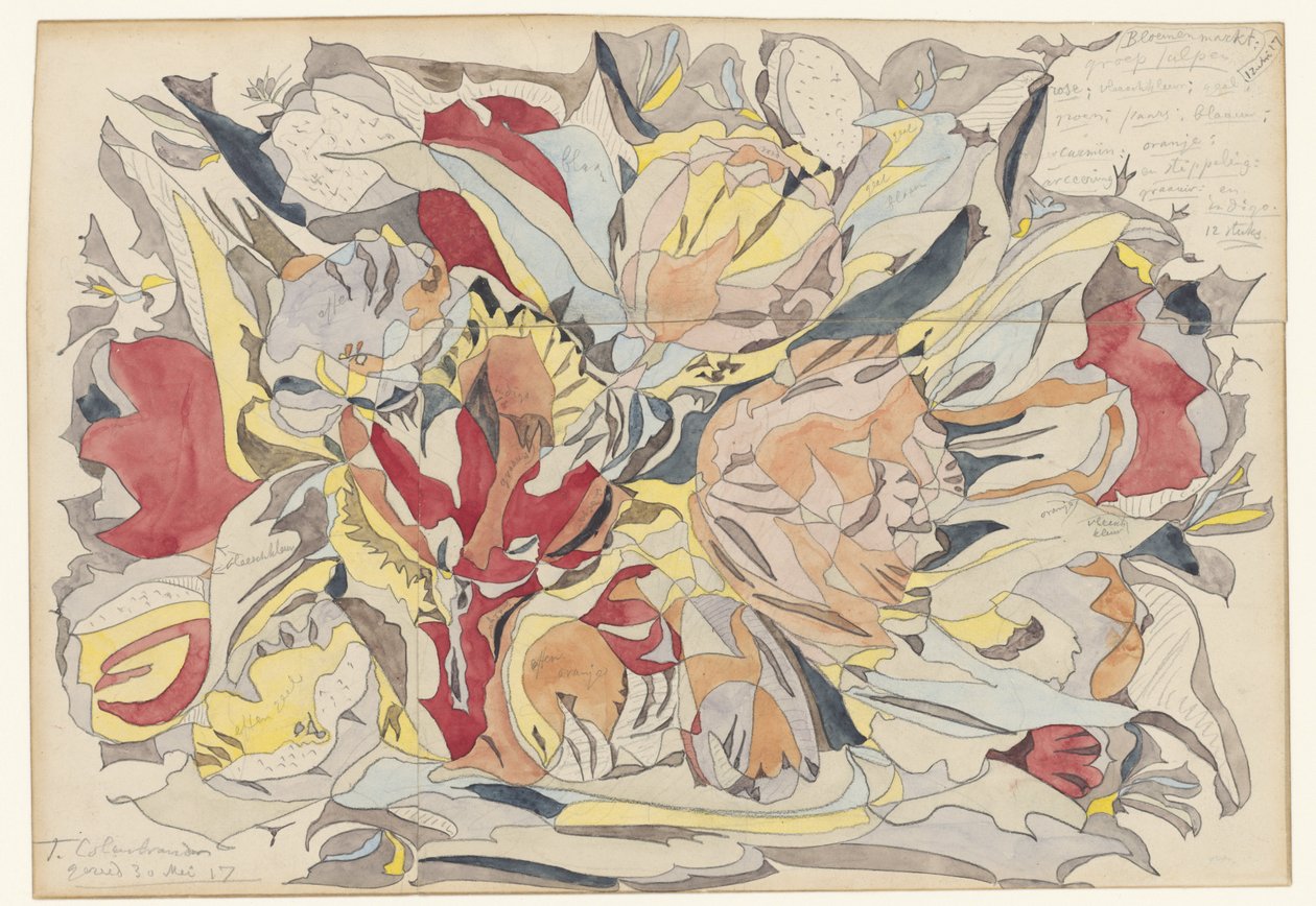 Marché aux fleurs - Theo Colenbrander