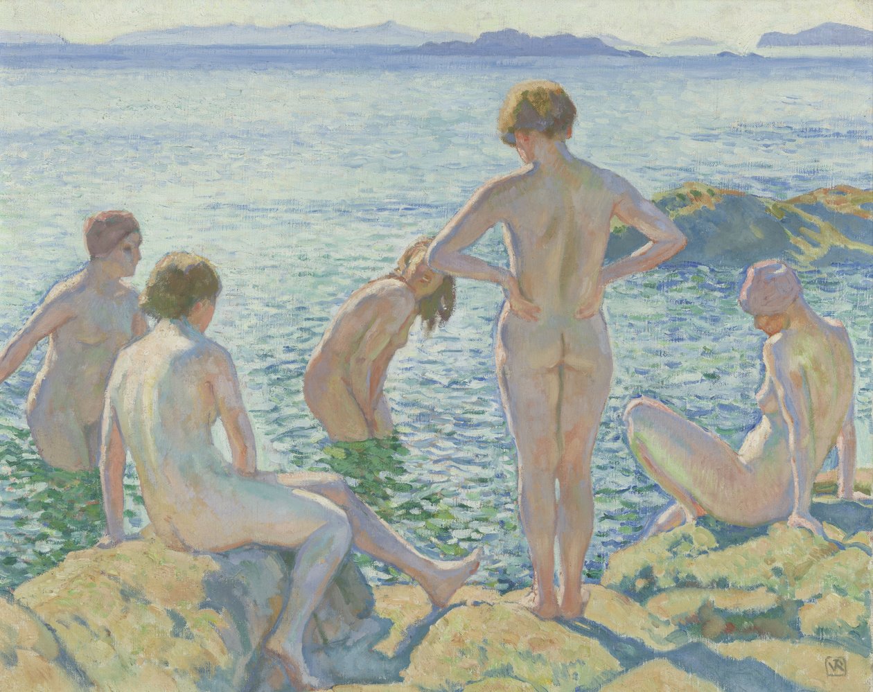 Baigneuses - Théo van Rysselberghe