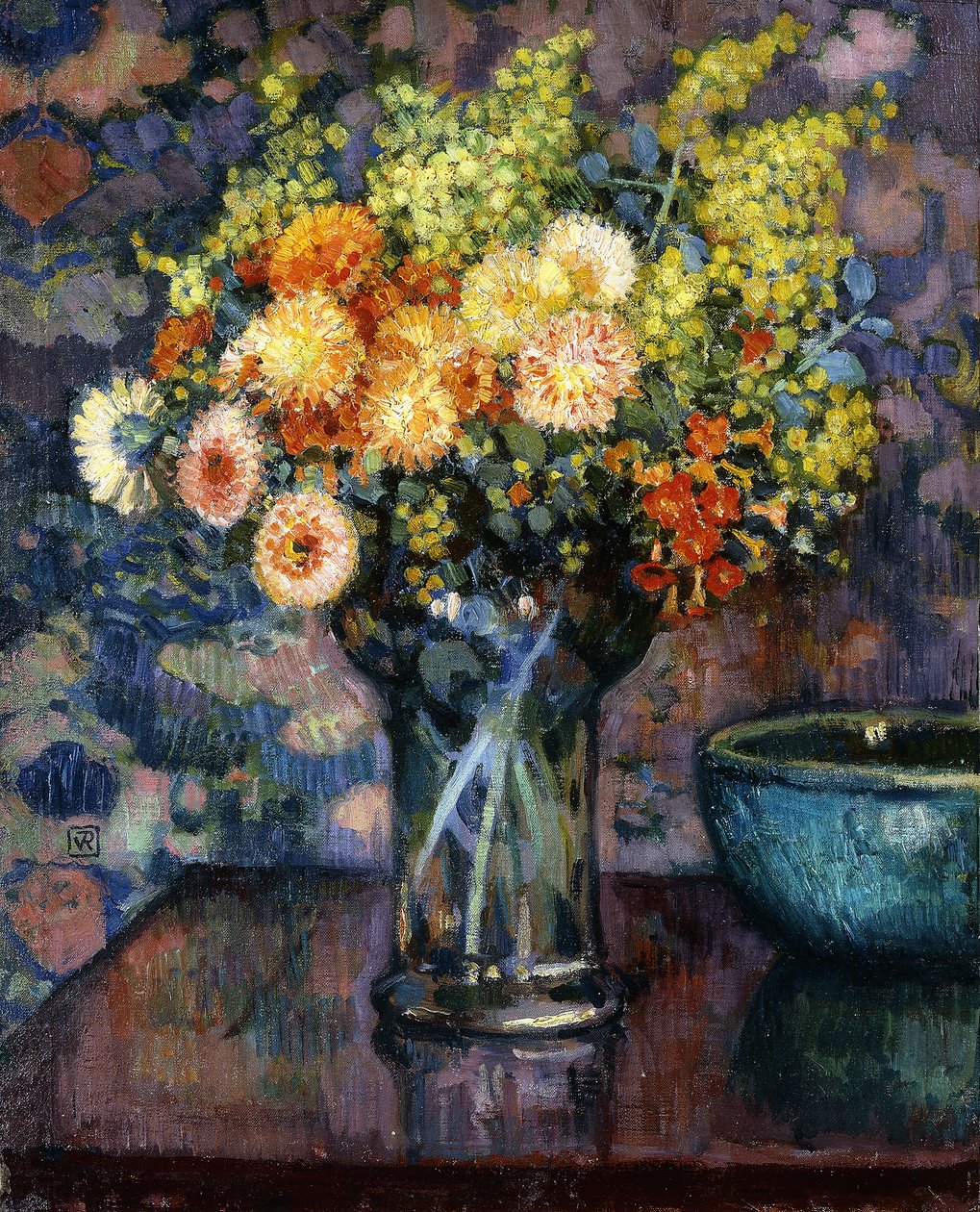 Vase de fleurs, vers 1911 - Théo van Rysselberghe