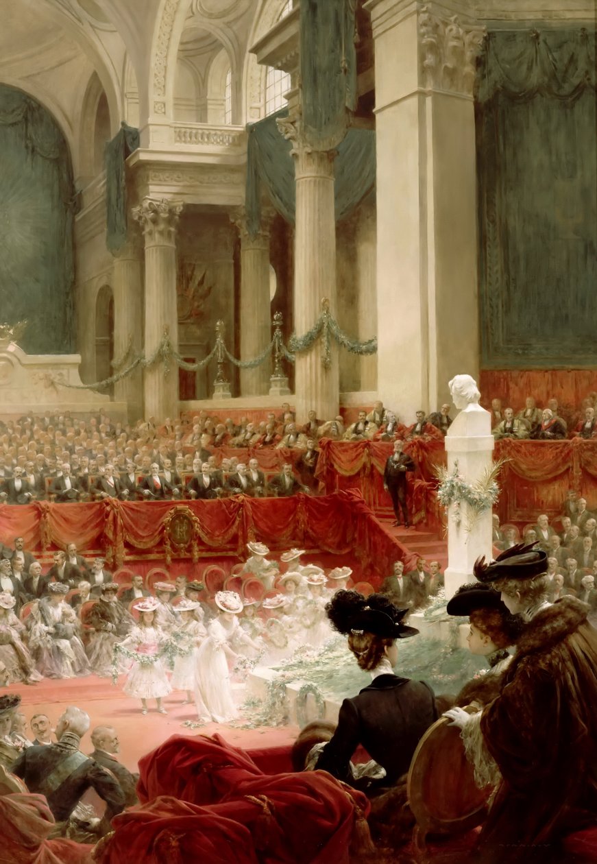 Célébration du 100e anniversaire de Victor Hugo au Panthéon en présence du Président Félix - Theobald Chartran