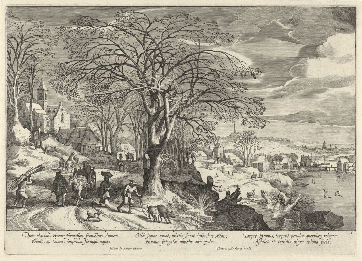 Hiver - Theodoor Galle