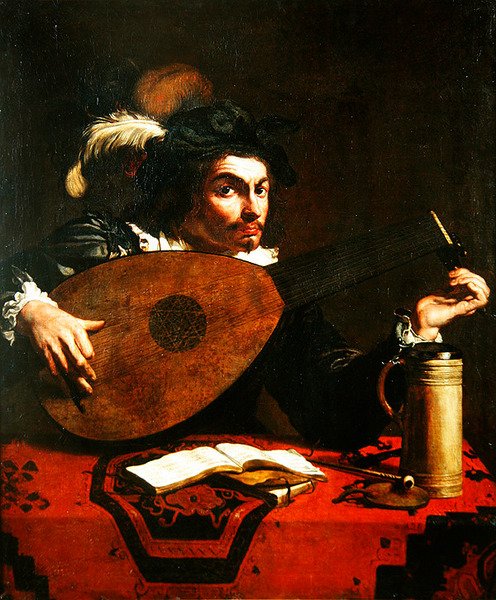 Joueur de luth - Theodor Rombouts
