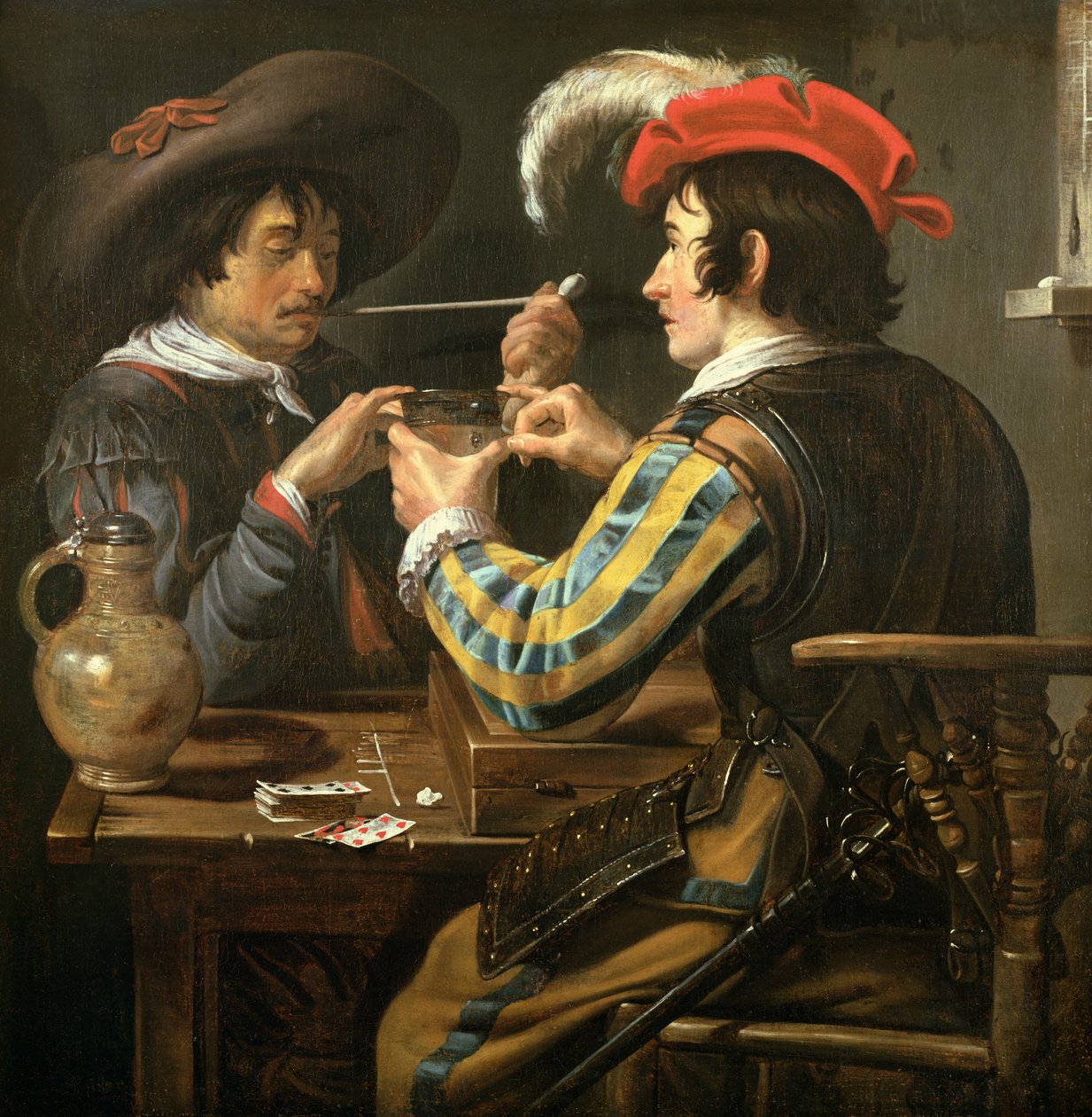 Les joueurs de cartes - Theodor Rombouts