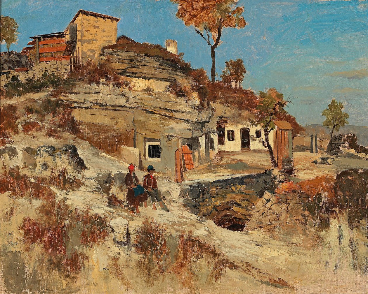 Paysage méridional - Theodor von Hormann