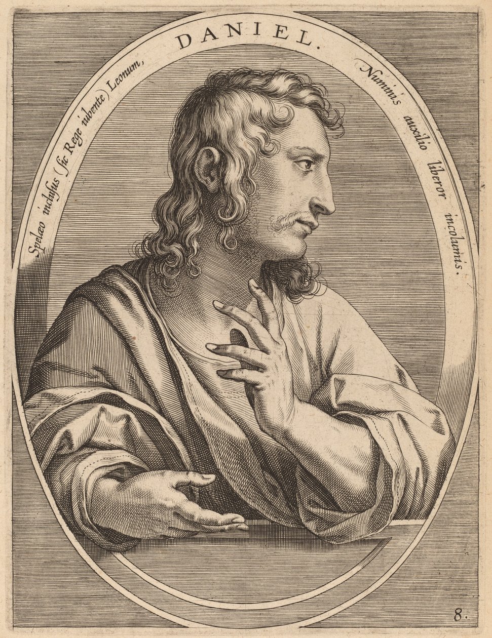 Daniel - Theodor Galle after Jan van der Straet