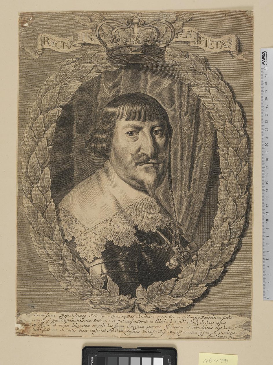 Christian IV, roi du Danemark - Theodor Matham
