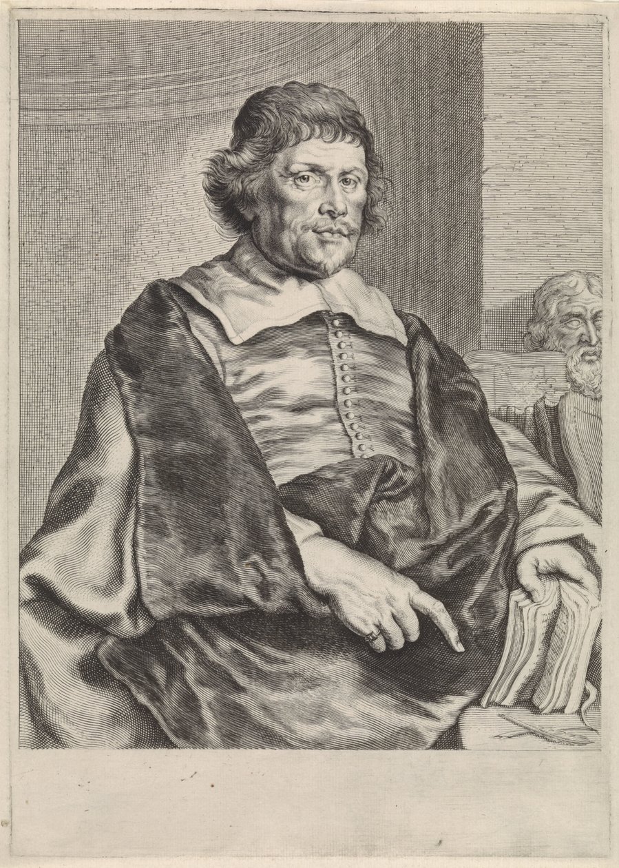 Portrait de Caspar van Baerle - Theodor Matham