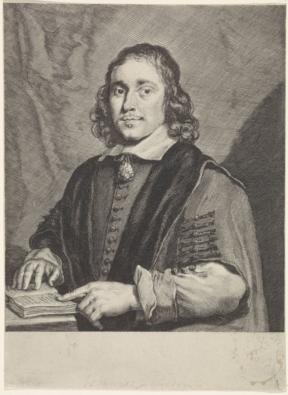 Portrait de Johannes Leusden - Theodor Matham