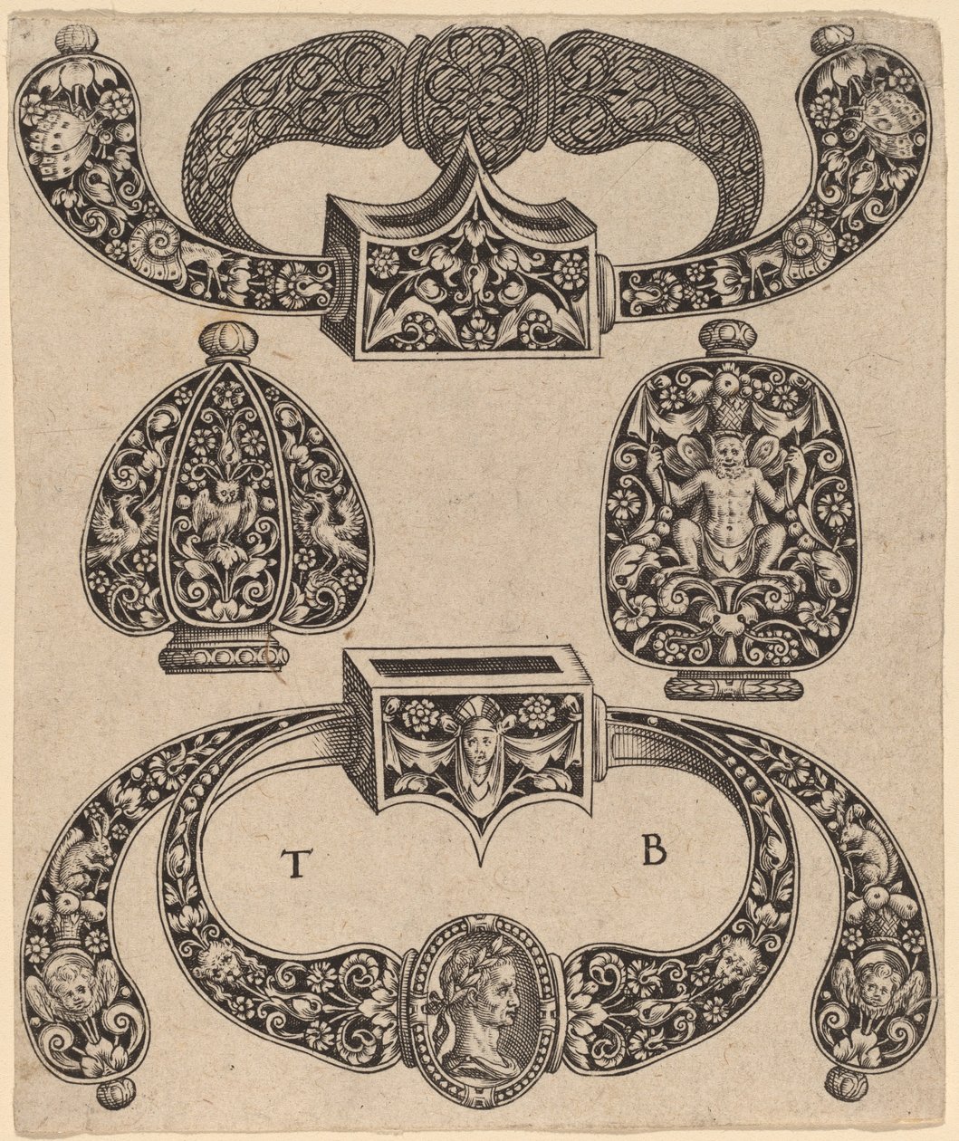 Ornement - Theodor de Bry
