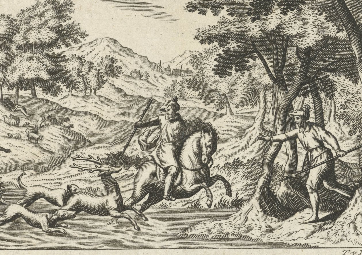 Chasse au cerf - Theodor van Merlen (II)